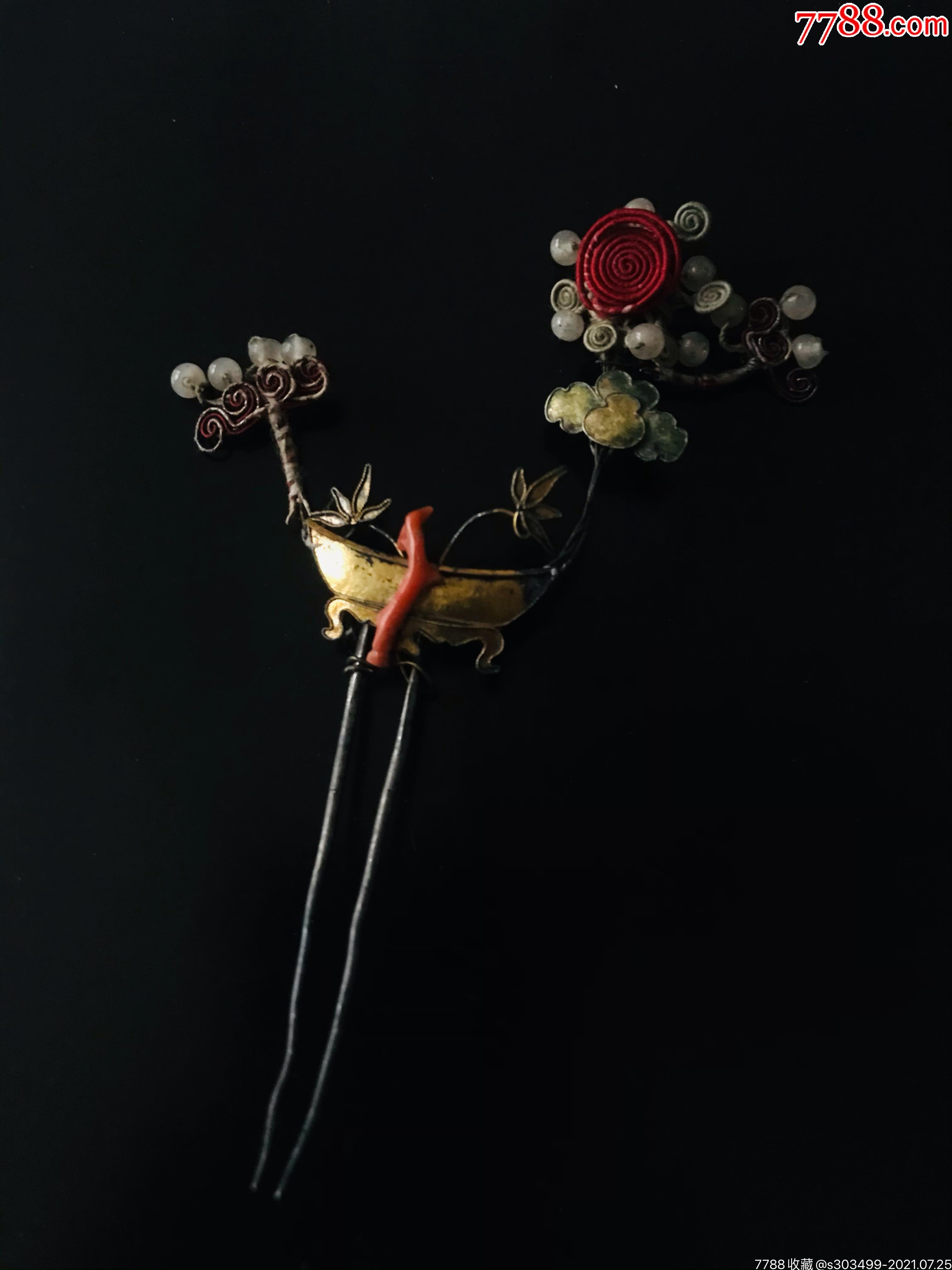 多宝发簪,简洁优雅时尚大方