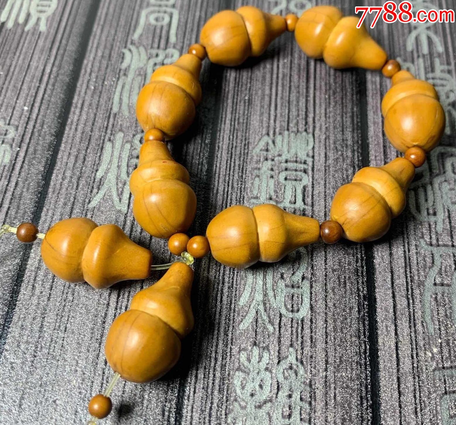 橄榄核雕葫芦手串佛珠念珠手链手持14524mm实拍zz3264