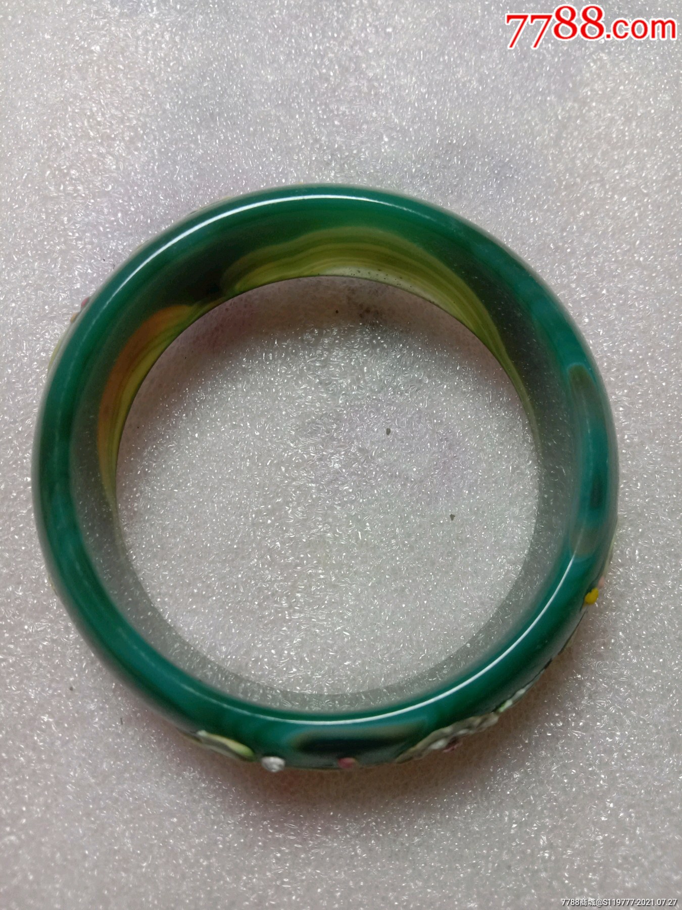 精品贴花缠丝玛瑙手镯_价格68元_第1张_7788收藏__收藏热线