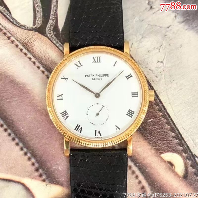 5品99百达翡丽自动机械古董表￥38,8009.