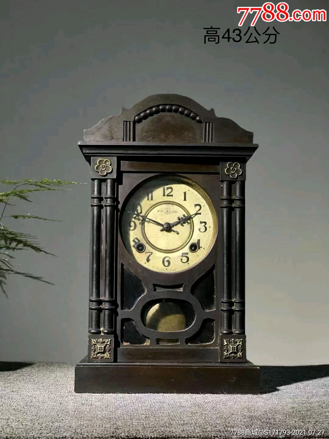 民国永康老座钟,包老保真