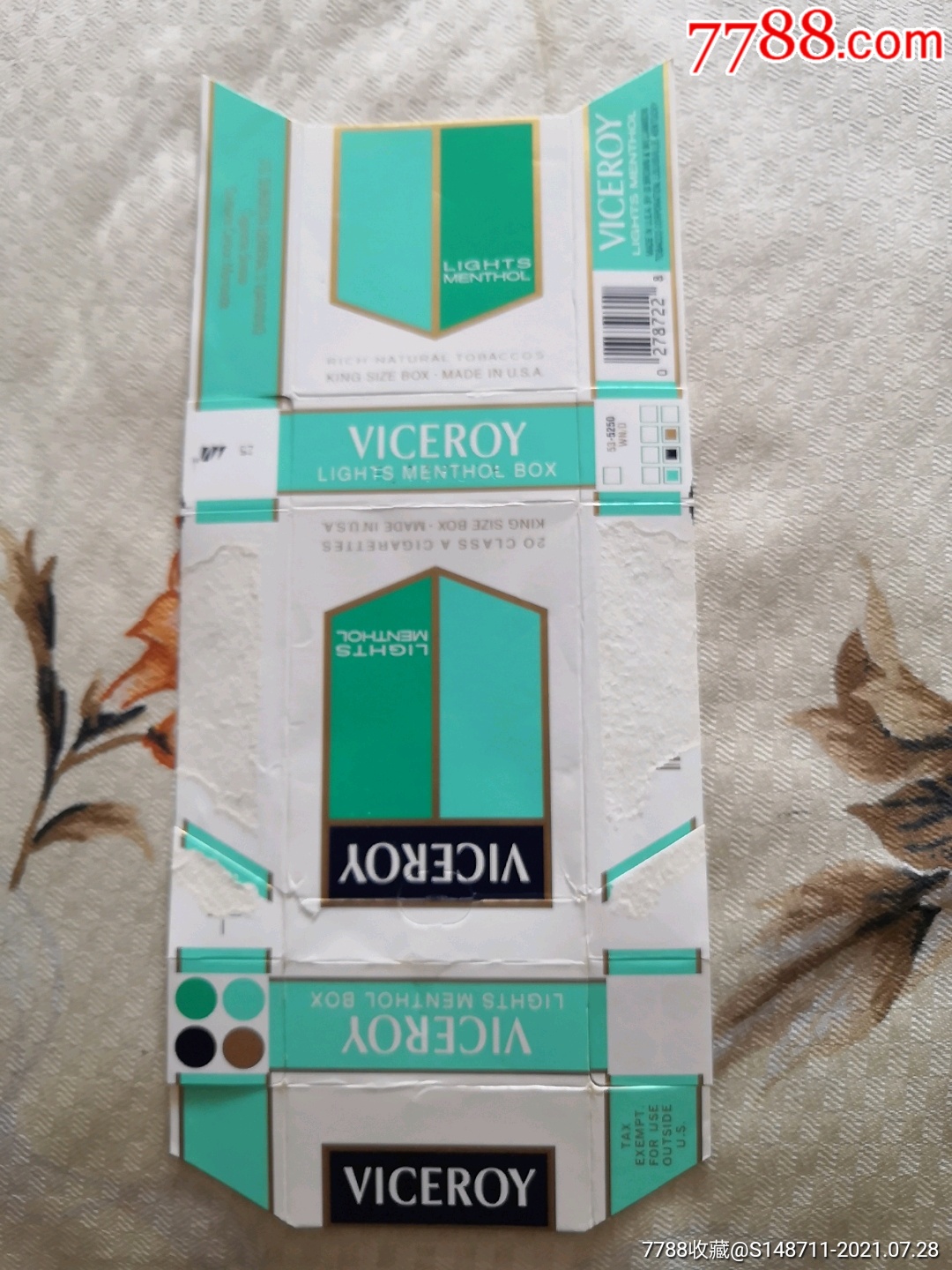 《viceroy》混合型香烟