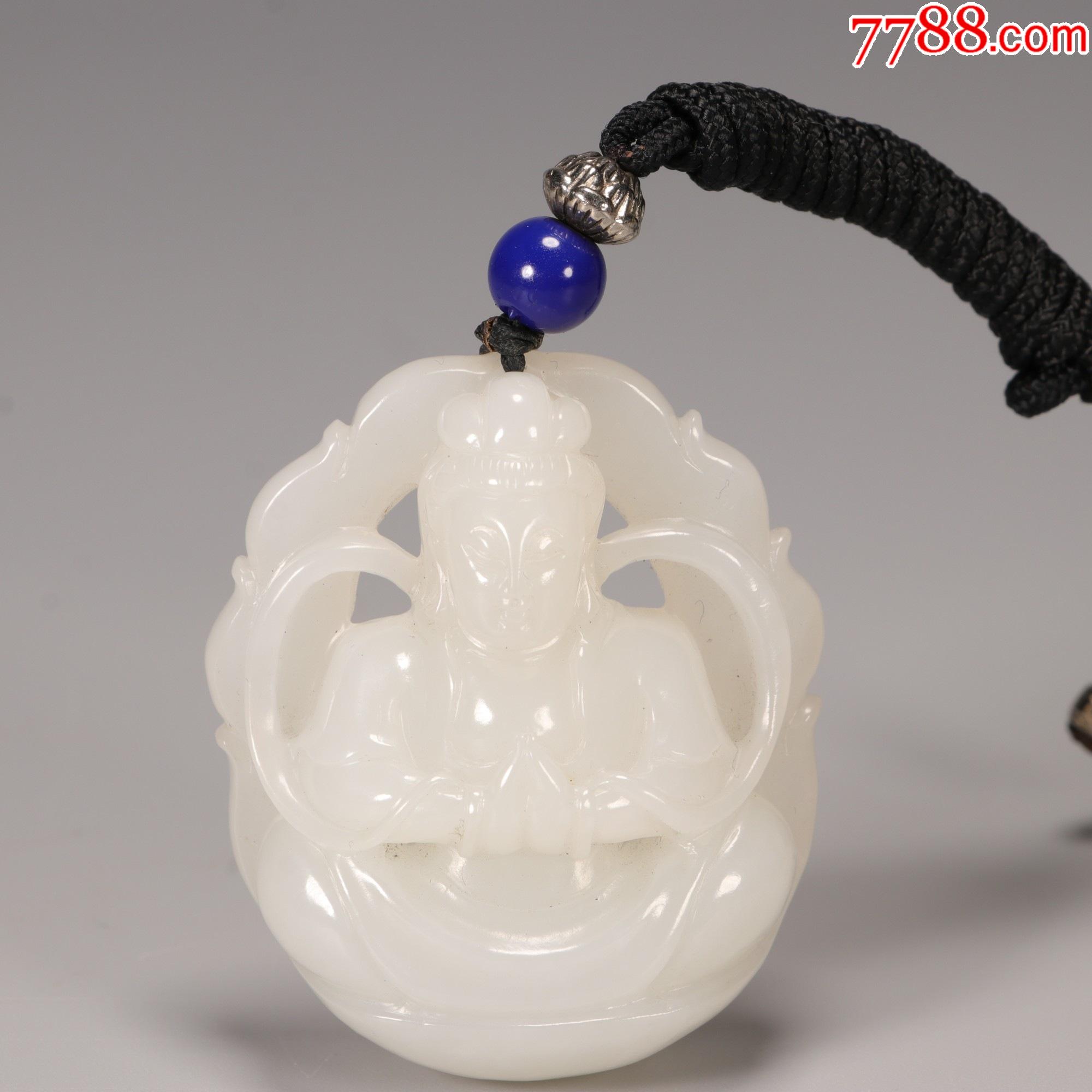 旧藏:和田玉佛像挂件_价格8000元_第1张_7788收藏__收藏热线