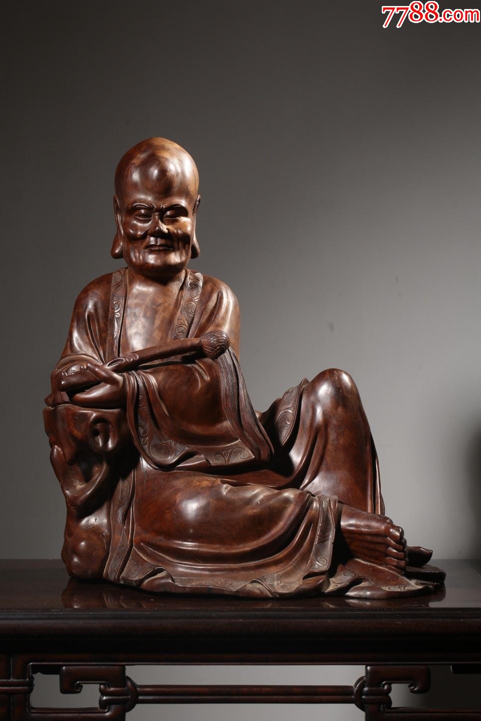 罗汉摆件-价格:15000元-se81695661-木佛像/人像-零售-7788收藏__收藏