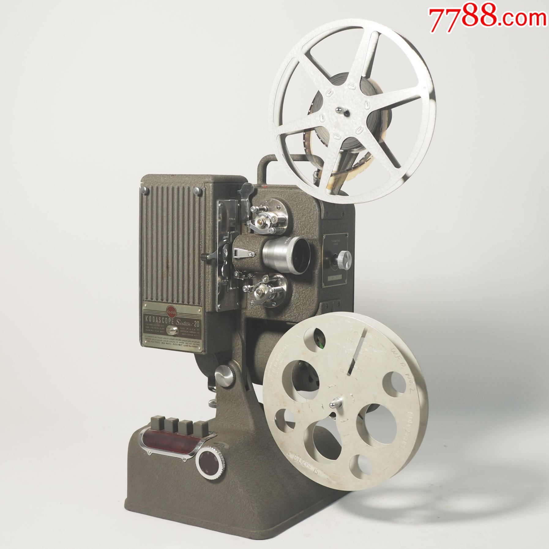 西洋古董怀旧电影机柯达kodak162016毫米mm胶片放映机故障摆件