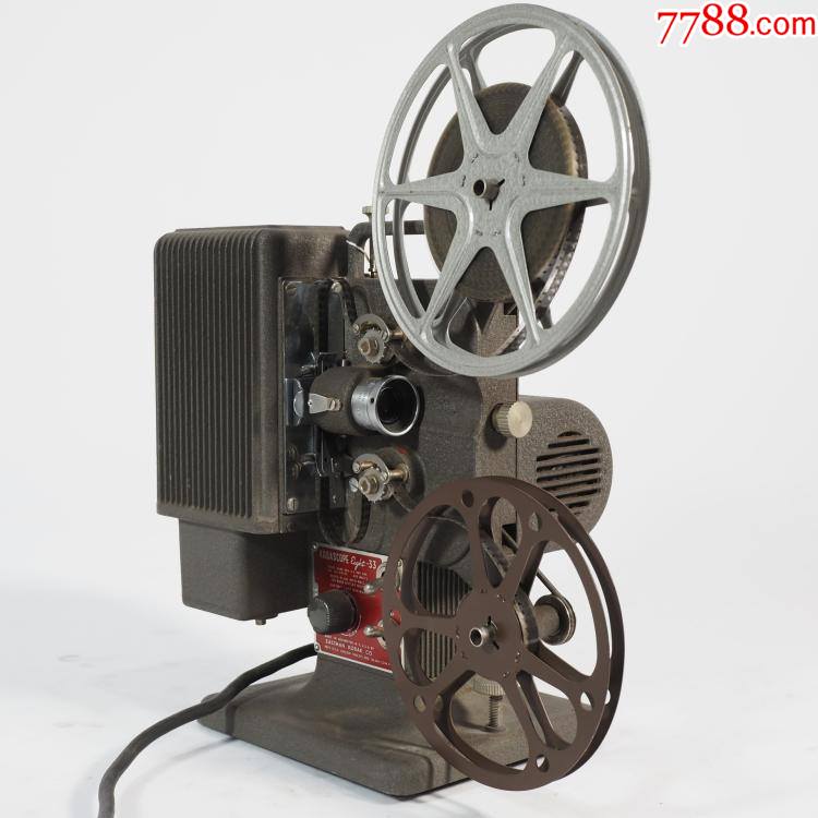 二手美国柯达kodak33型8mm8毫米老式无声电影机放映机8品正常_价格