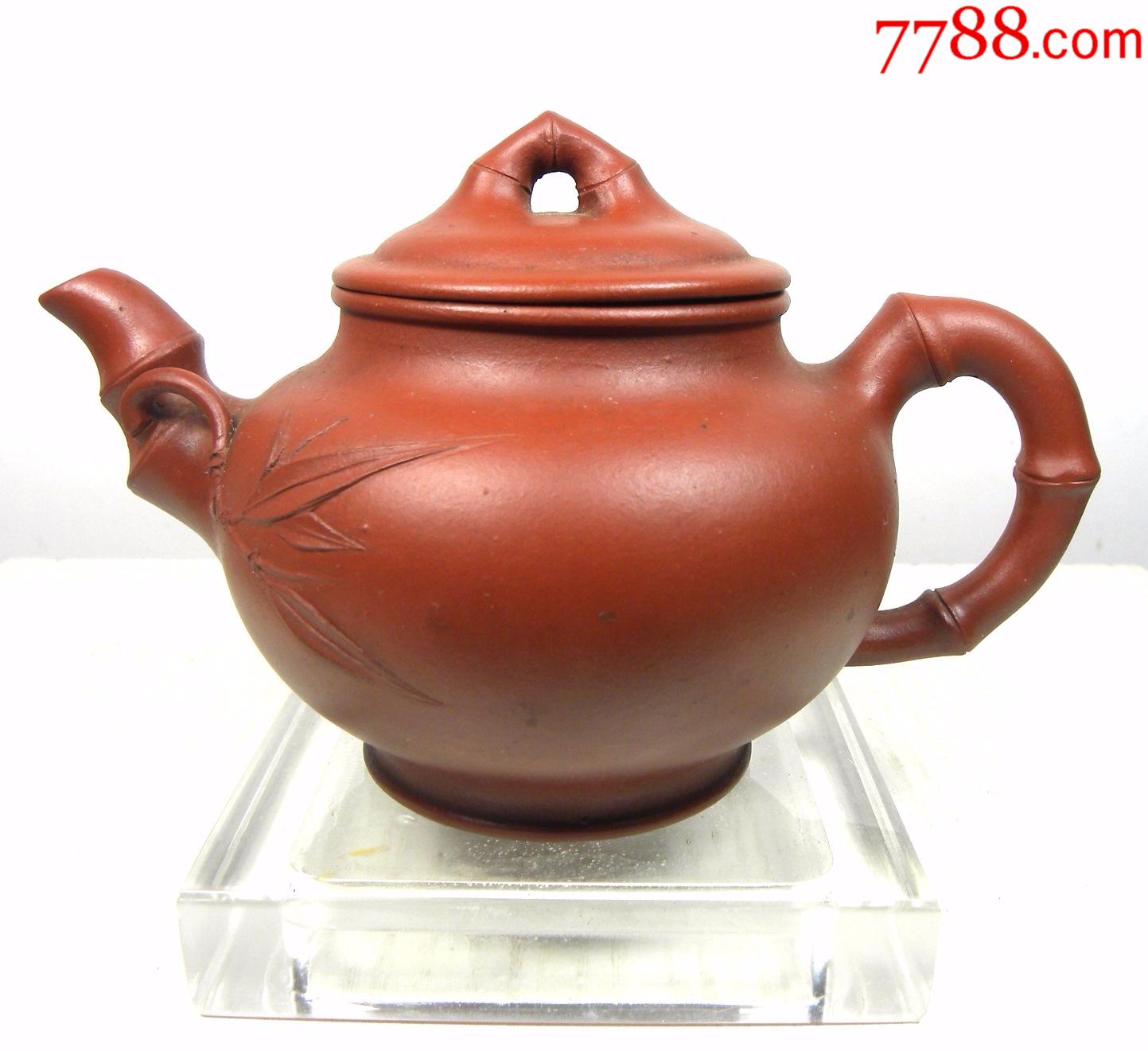 竹节老紫砂壶好壶可遇不可求