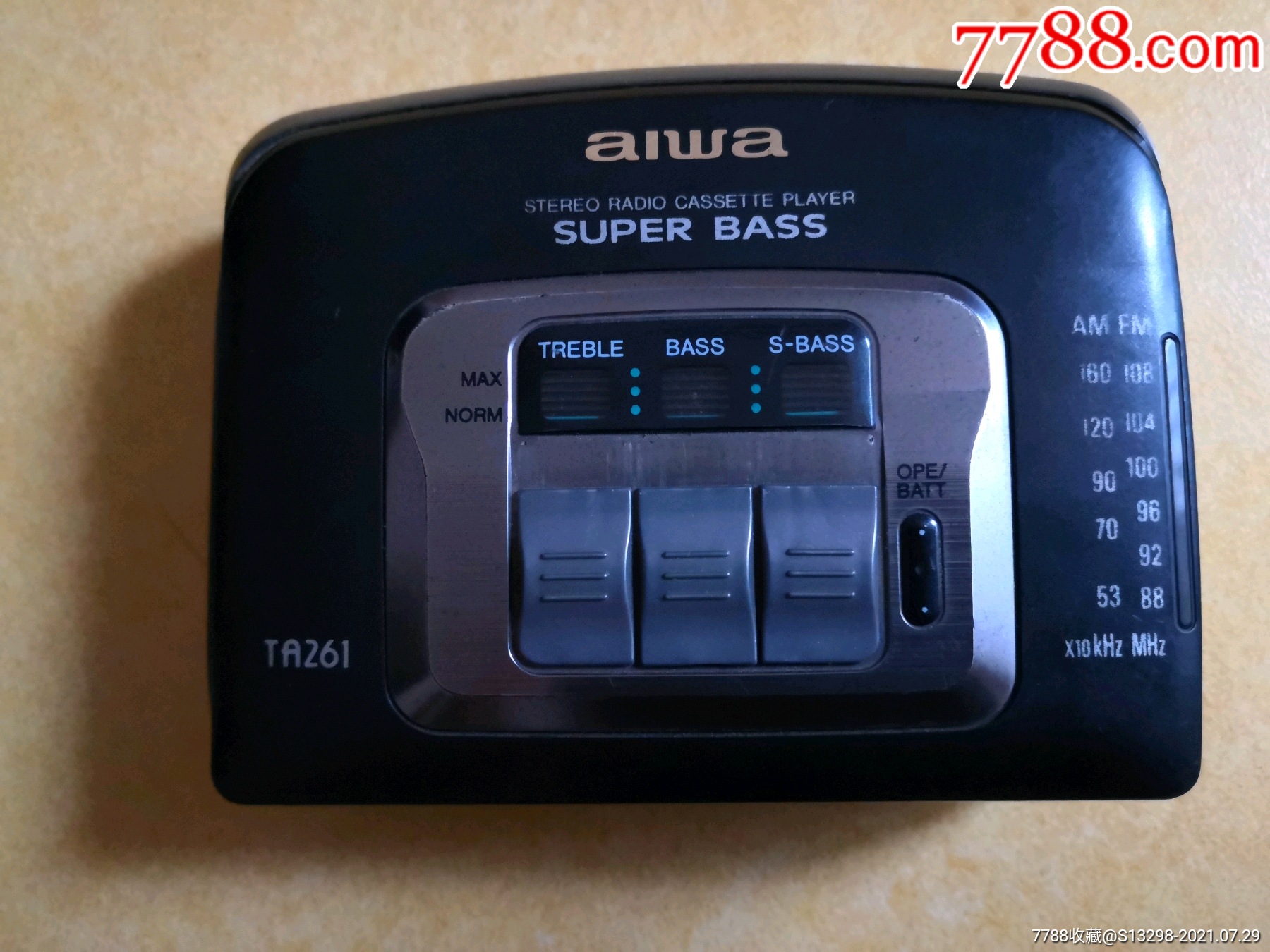 爱华hs-ta261_随身听/mp3_图片收藏_回收价格_7788老酒收藏
