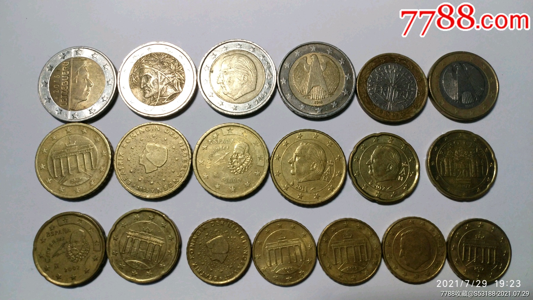 欧洲钱币图片及价格图片