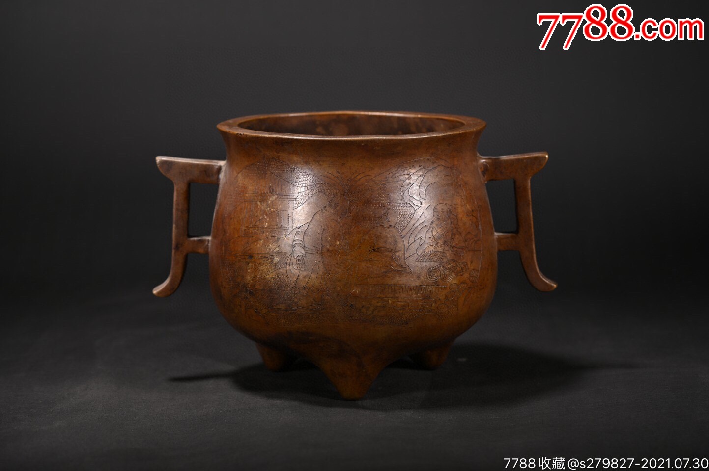 家藏珍宝款香炉_铜炉_复现收藏【7788收藏__收藏热线】