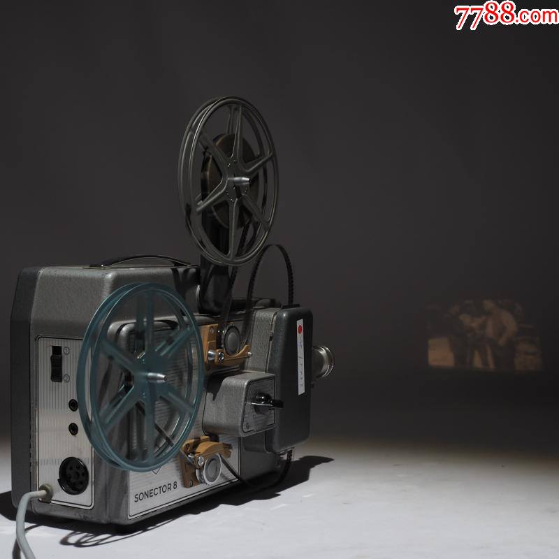 1960s德国古董电影机爱克发agfasonector88毫米8mm放映机