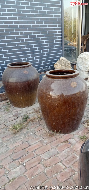 江苏宜兴出350公斤大酒缸全品无瑕疵包老