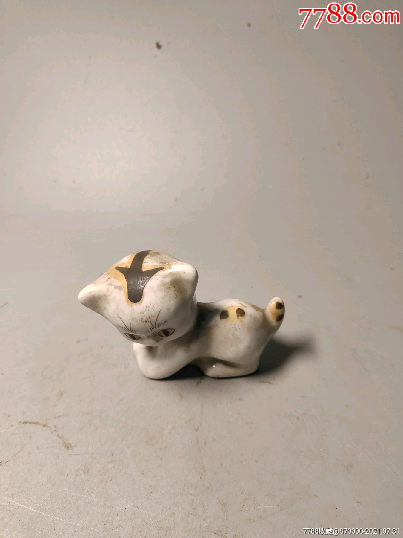 80年代左右山东陶瓷可爱小猫咪1