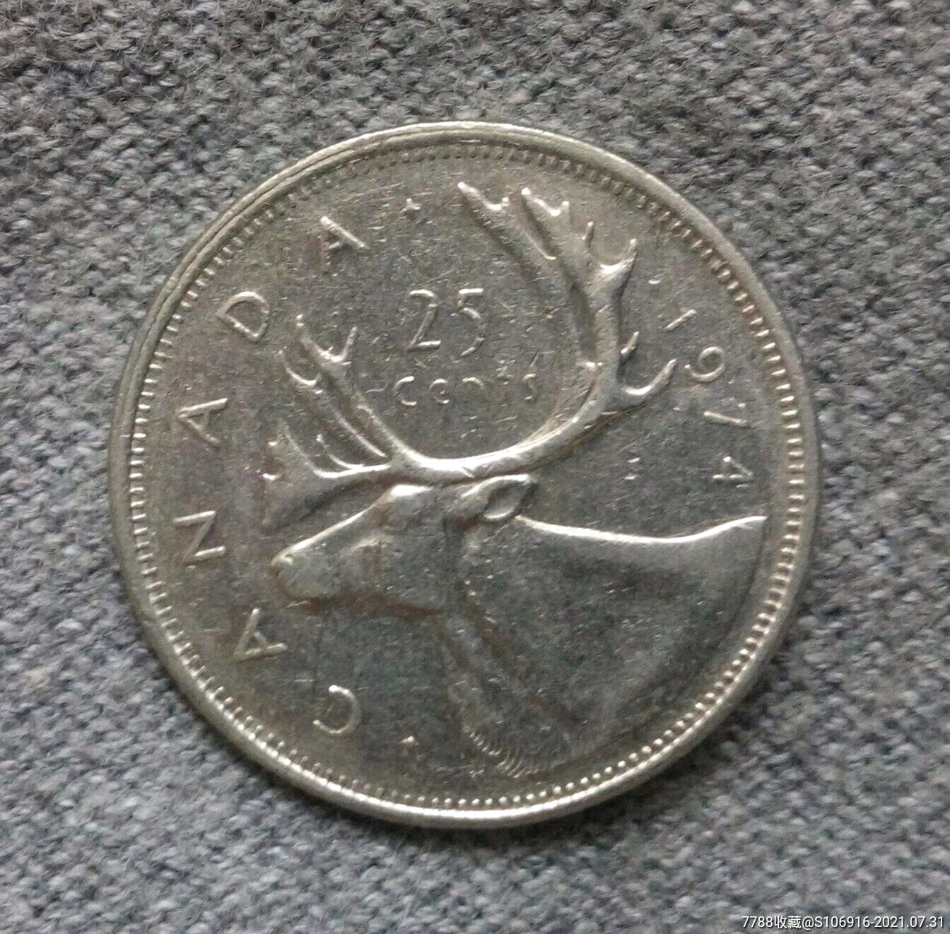 1974年加拿大25分