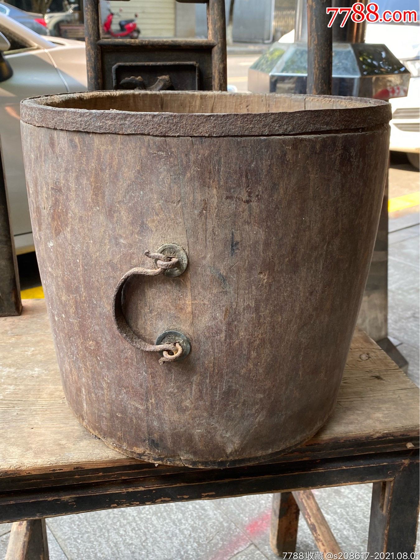 清朝整木米斗(木斗)