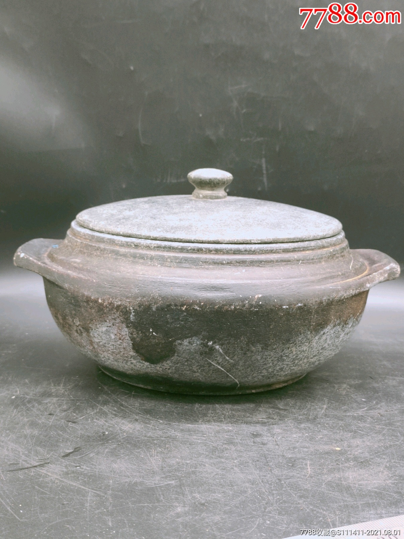 民国双耳石头锅_价格188元【老铁爱收藏】_第1张_7788收藏__收藏热线