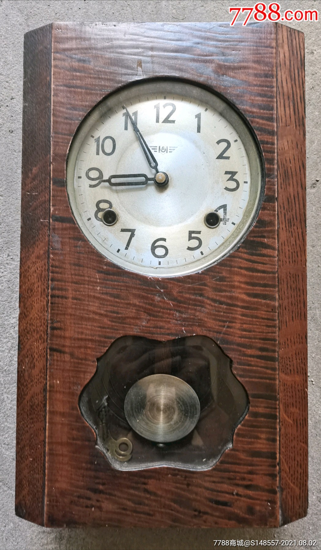 民国进口挂钟一件