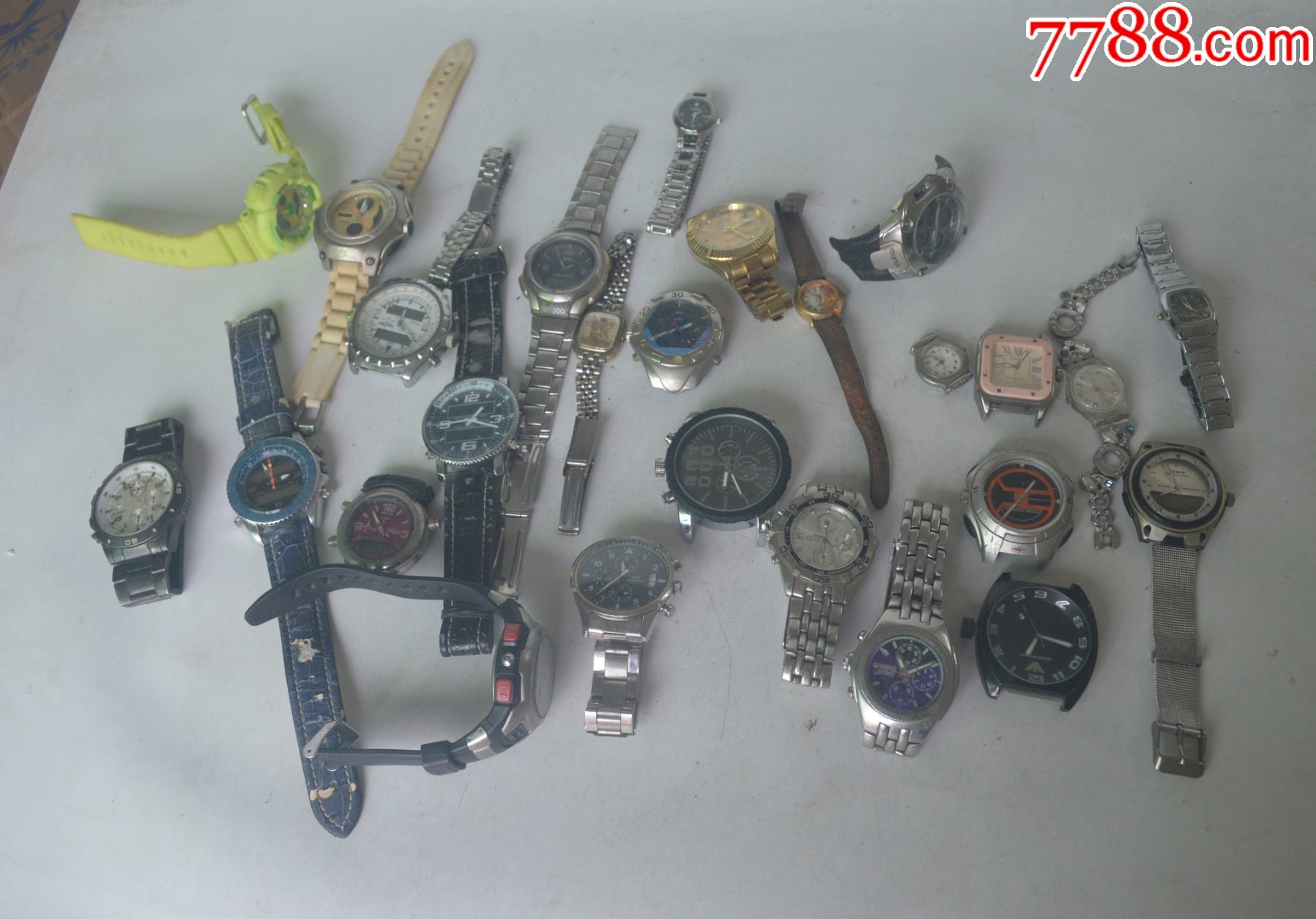 一大堆手表_手表/腕表_图片收藏_回收价格_7788手表收藏