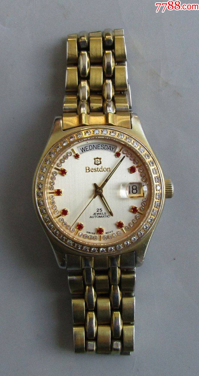 瑞士邦顿自动机械古董男表-价格:880元-se81795828-手表/腕表-零售