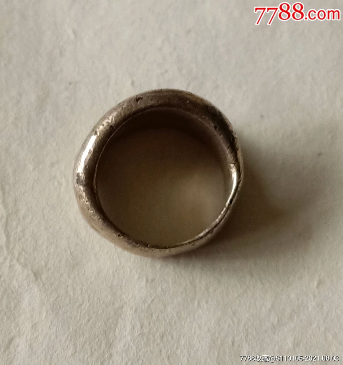 民国老银戒指_戒指_鉴别图片_收藏价格_7788陶器收藏
