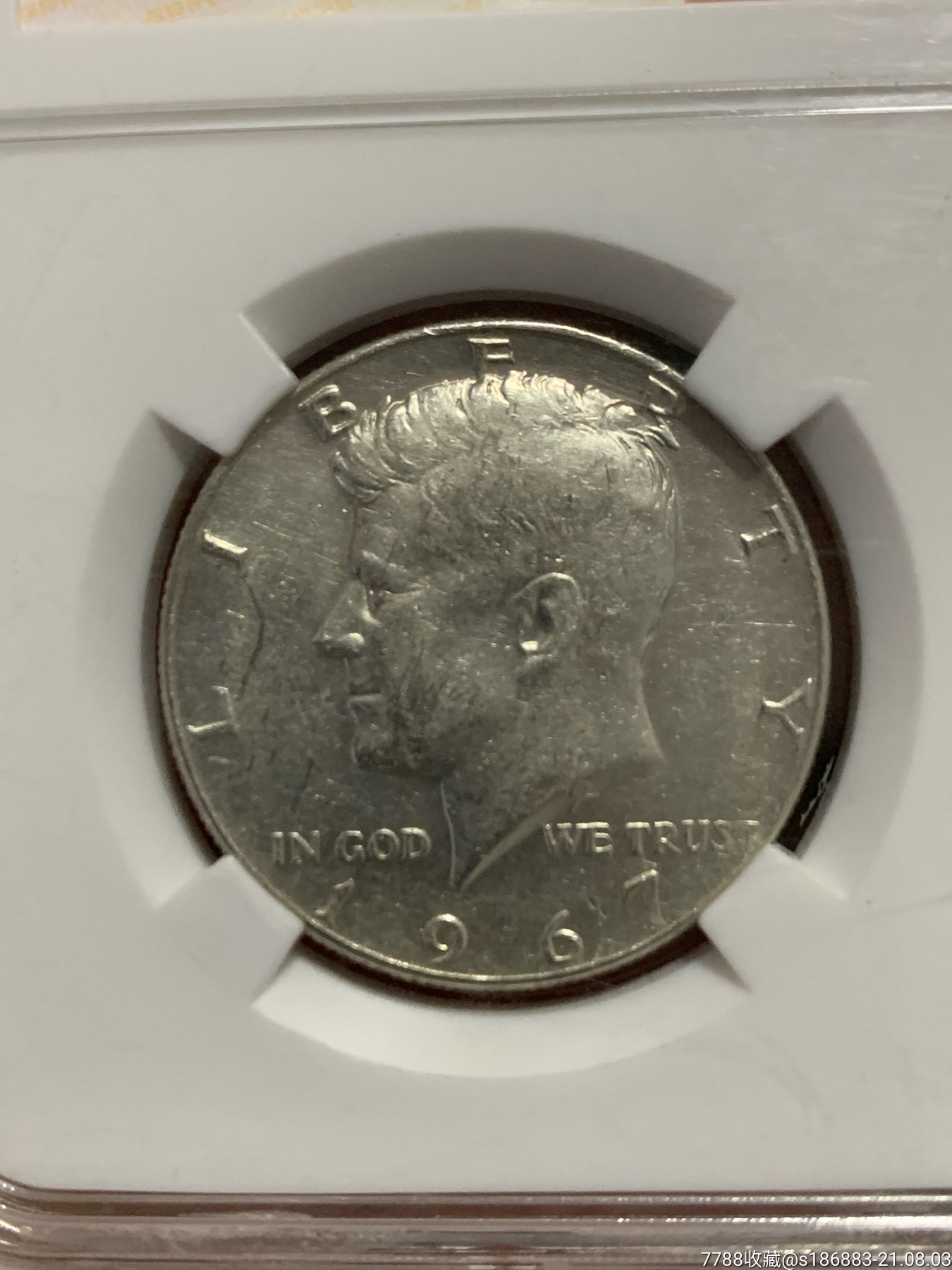 肯尼迪50美分银币-价格:238元-se81809986-外国钱币-零售-7788收藏