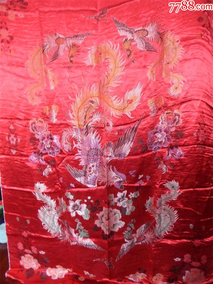 织锦被面杭州豪华十五彩被面(1686)_床单/被套_鑫合古玩阁【7788收藏