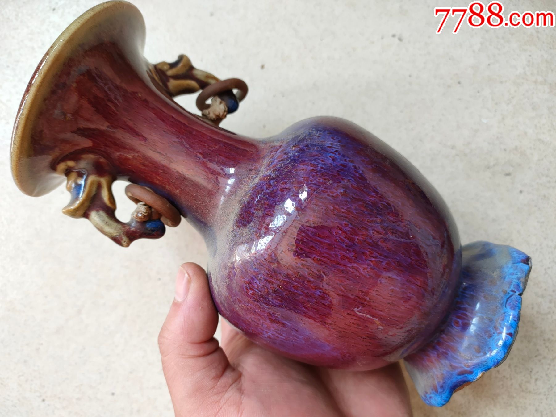 钧瓷花瓶_价格980元_第1张_7788收藏__收藏热线