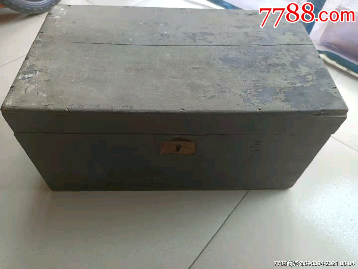 清代中医李銮鑫记楠木药箱402320cm