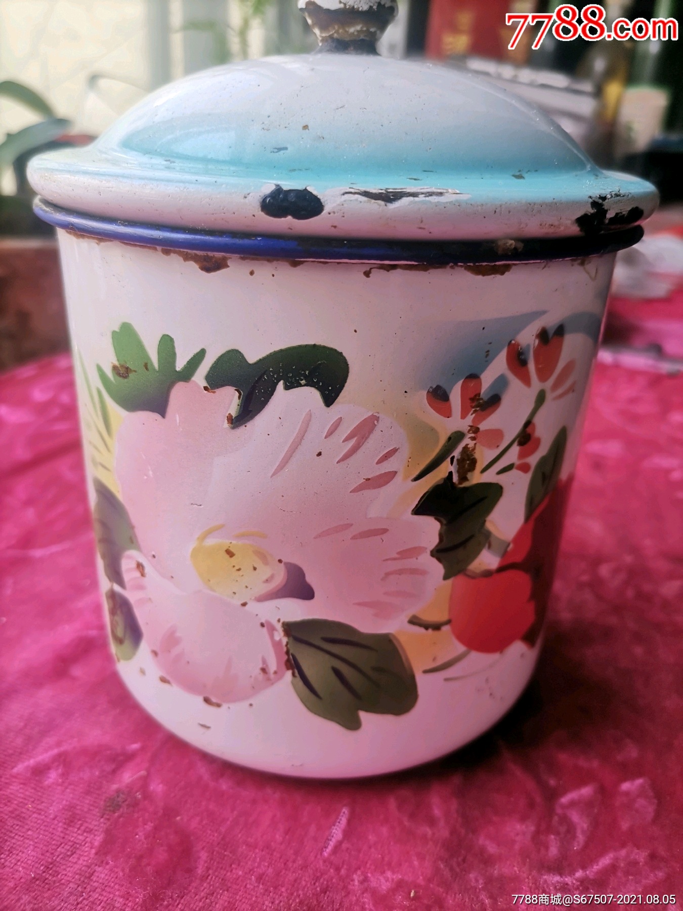 大茶缸-价格:1元-au27471090-搪瓷 -加价-7788收藏__收藏热线