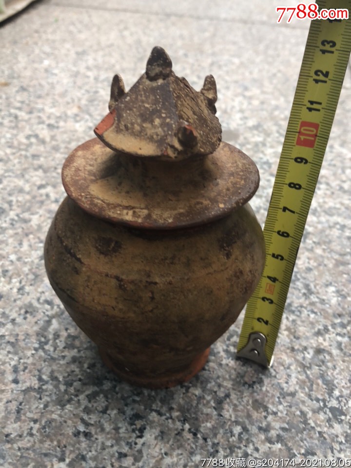 宋代吉州窑谷仓罐,高135厘米