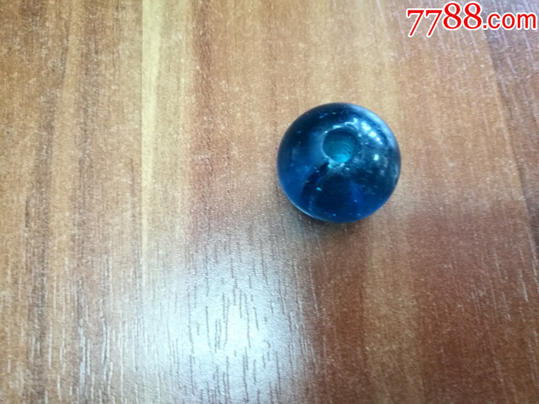 清代宝石蓝琉璃珠-价格:100元-se81859121-其他手串/佛珠-零售-7788