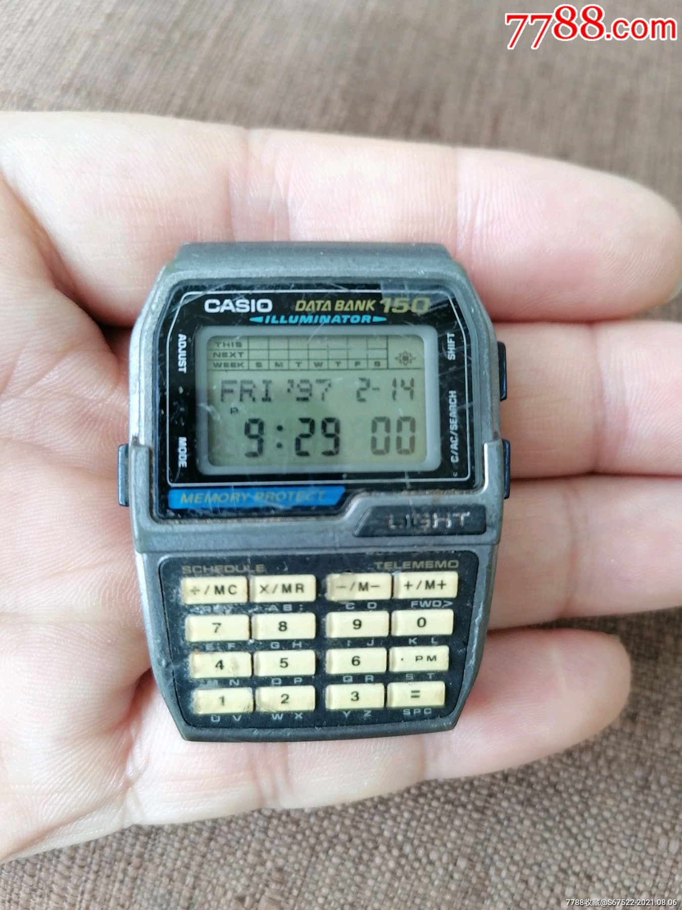 经典卡西欧databank150电子表