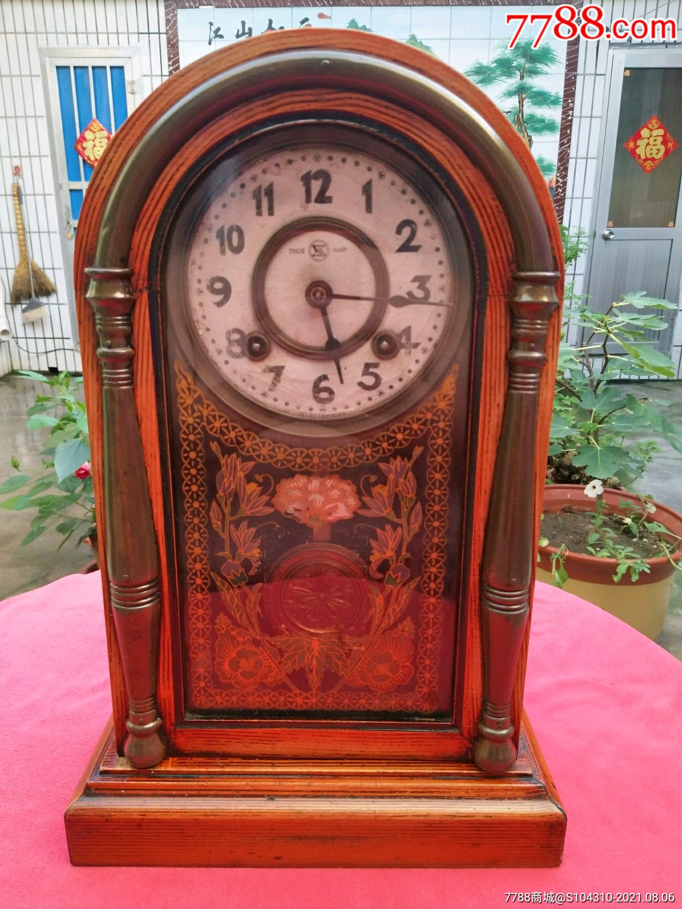 民国永康老座钟