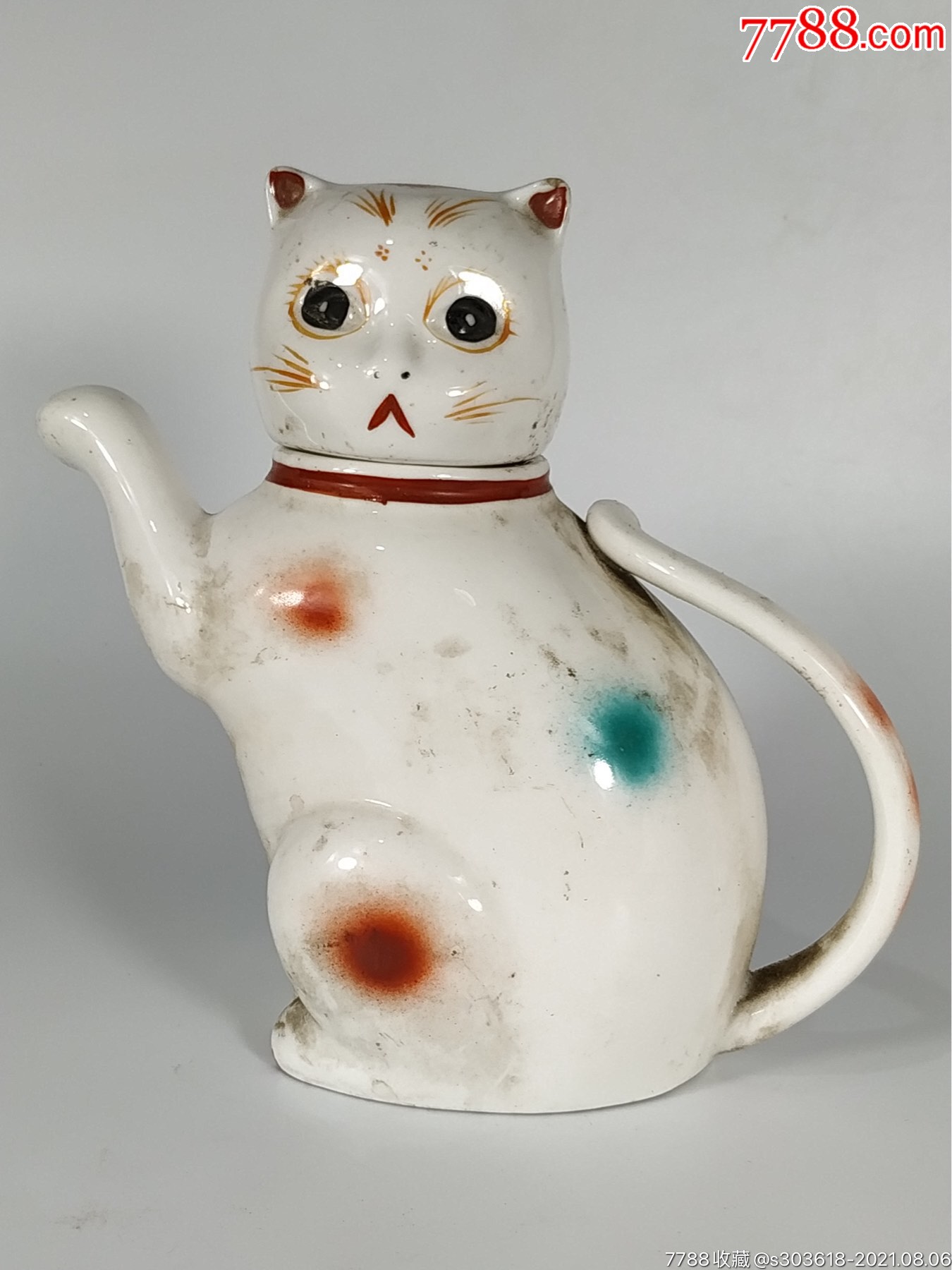 七八十年代「招财猫」_雕塑瓷/瓷雕_玩古怡情【7788收藏__收藏热线】