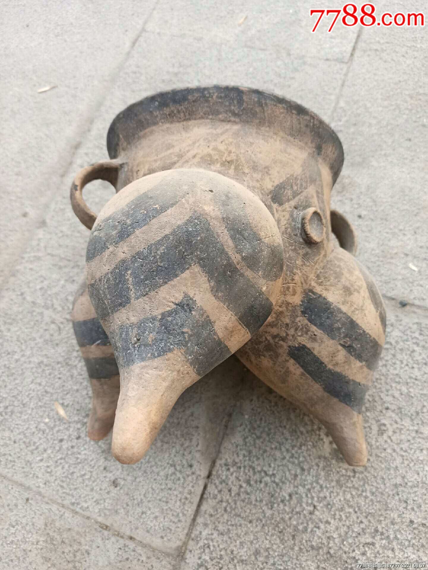寺洼文化陶器图片