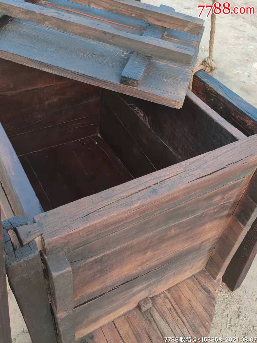 清代压酒糟工具一套