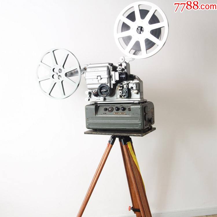 怀旧老电影机乌克兰产老五四原型机16毫米16mm胶片放映机故障机