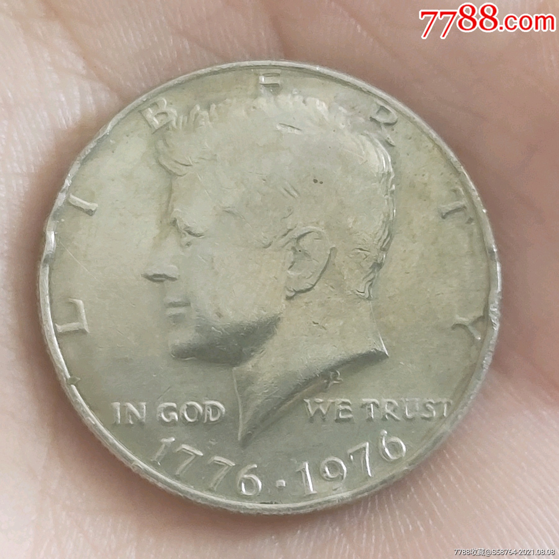 美国1976年半元纪念币