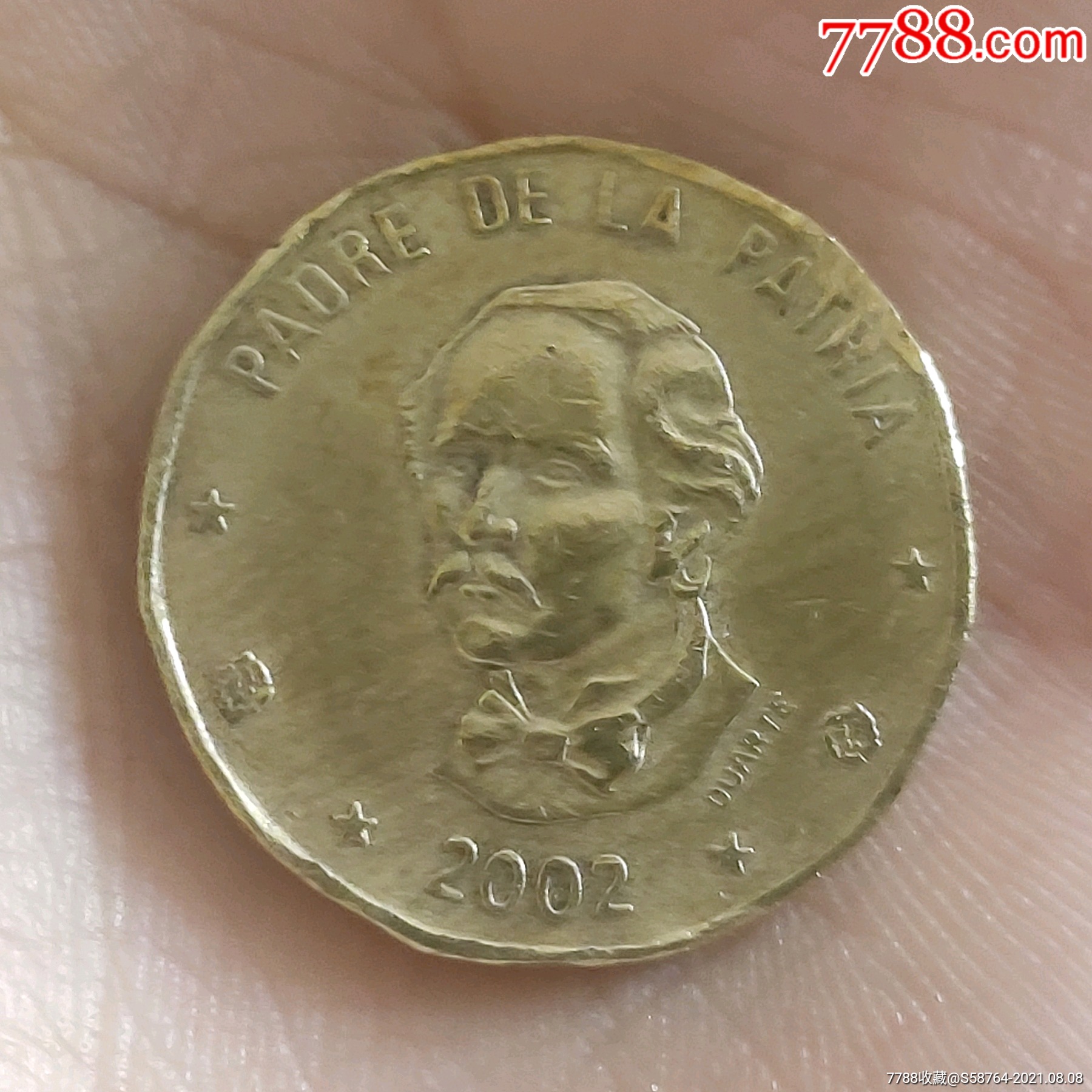 多米尼加02年1比索