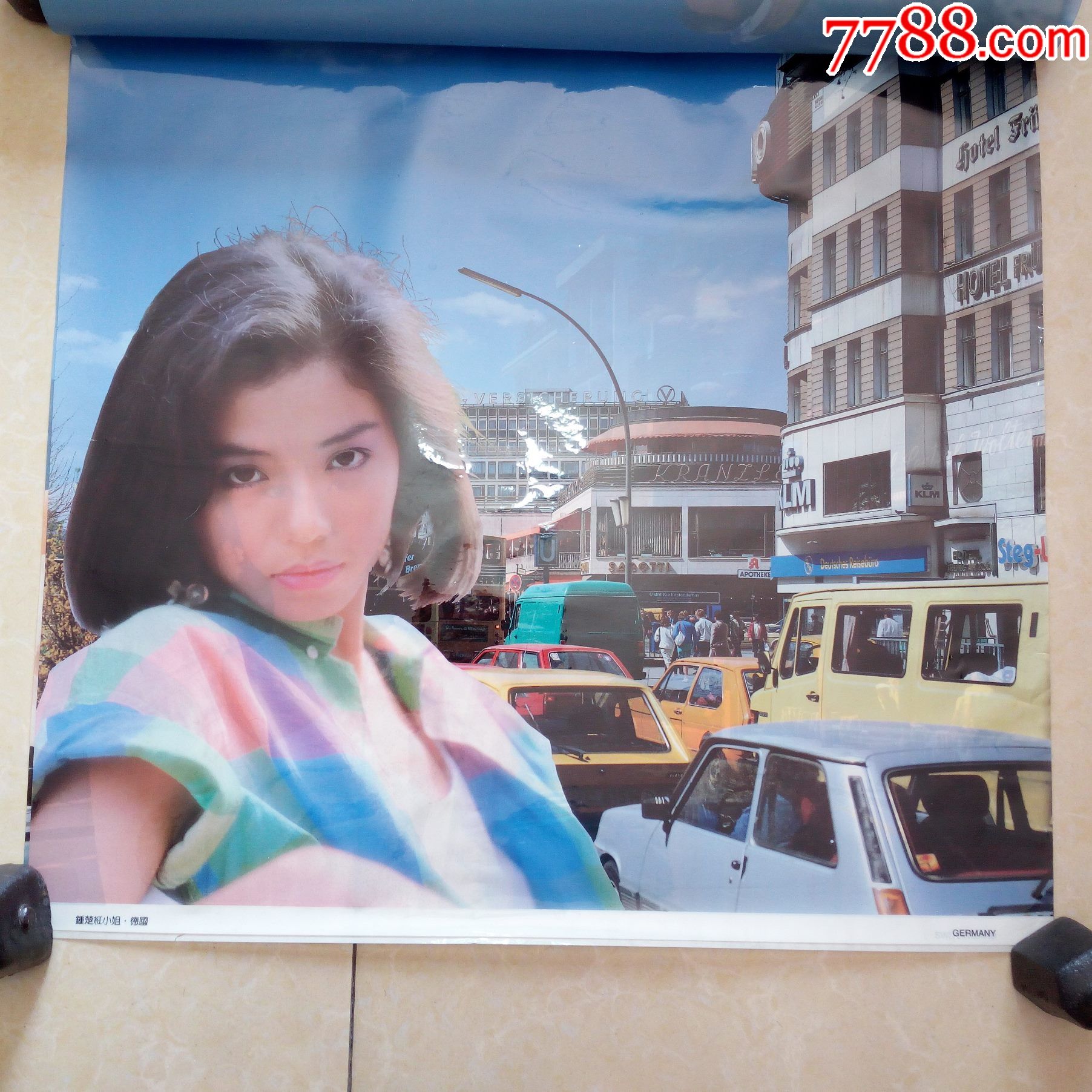 香港明星挂历画九张.雪梨,刘嘉玲,王祖贤,钟楚红,叶倩文