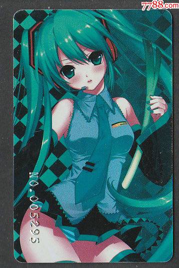 初音未来动漫卡