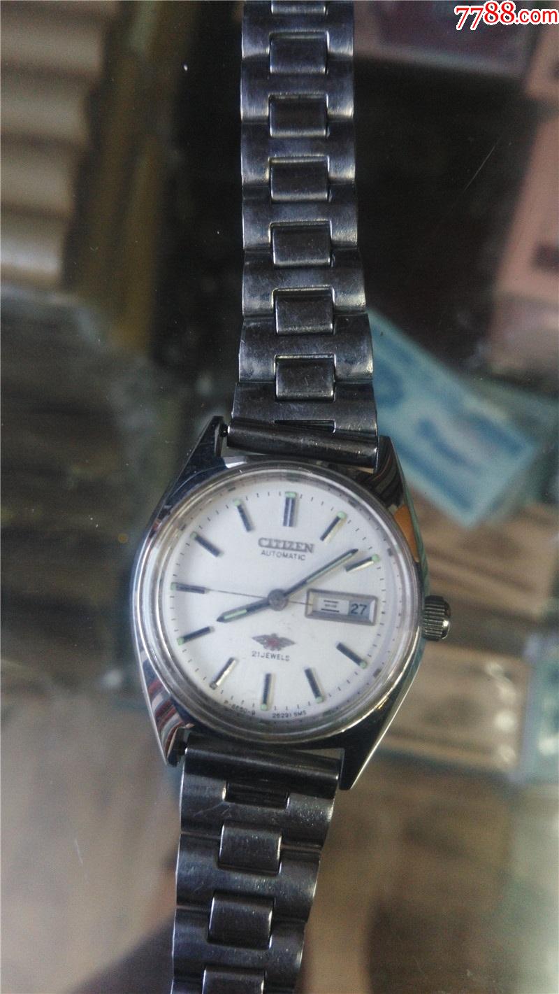 好品西铁城全自动双日历女机械表机芯6651a