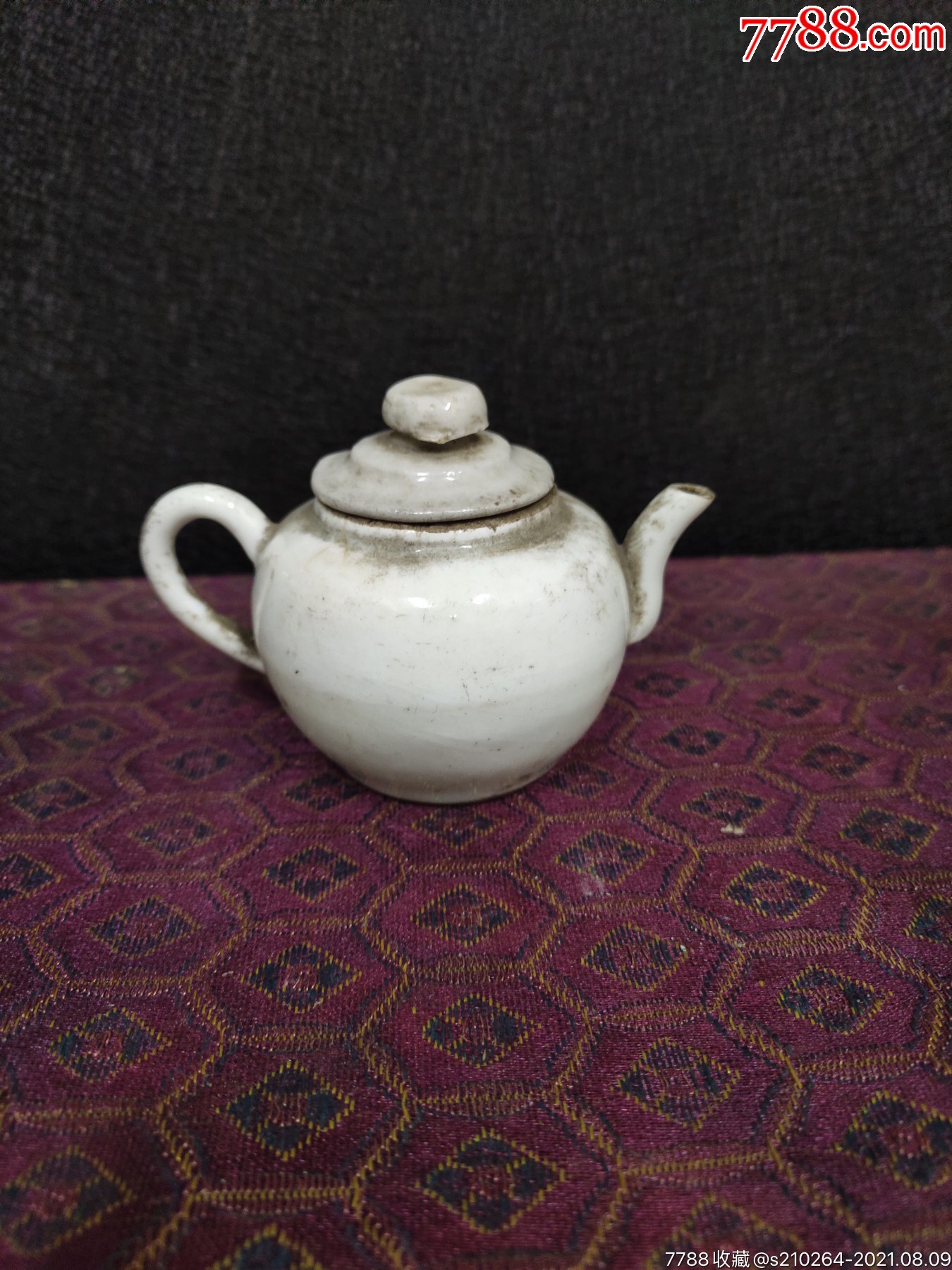 清代德化窑小水于