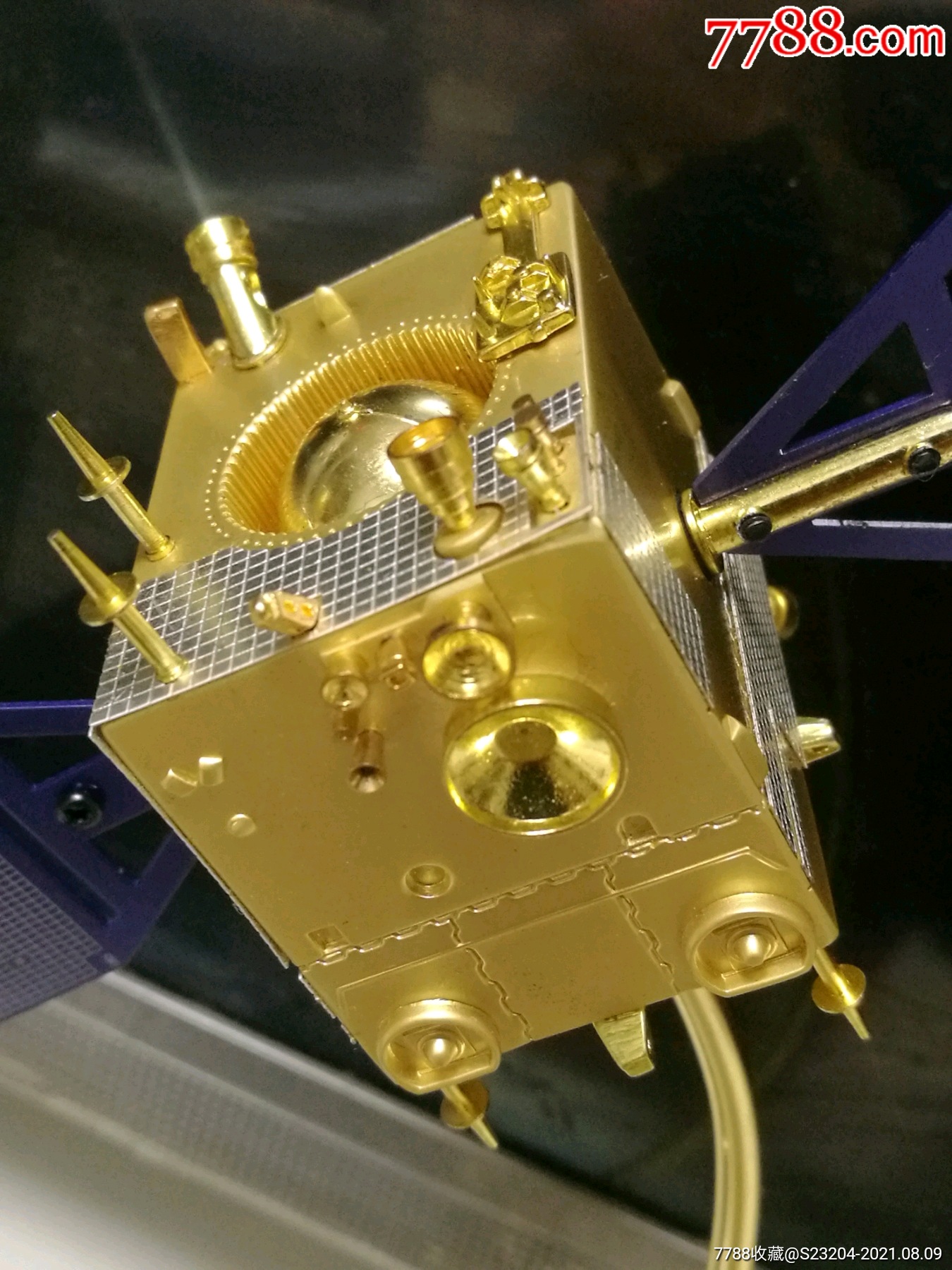 嫦娥二号火箭卫星模型嫦娥2号探月卫星模型(全金属)