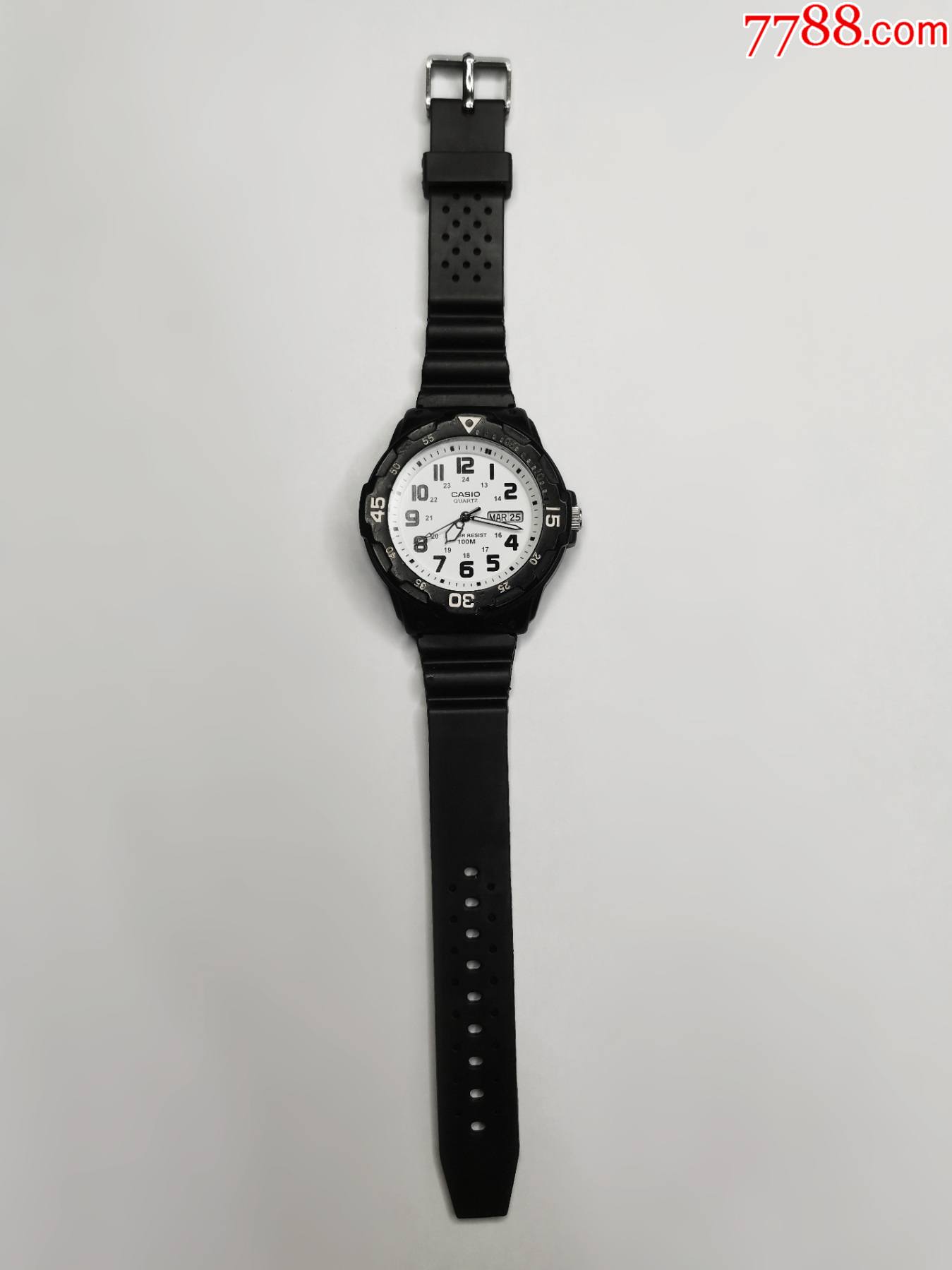 casio卡西欧黑白潮流手表男士mrw200h运动防水潮夜光时针