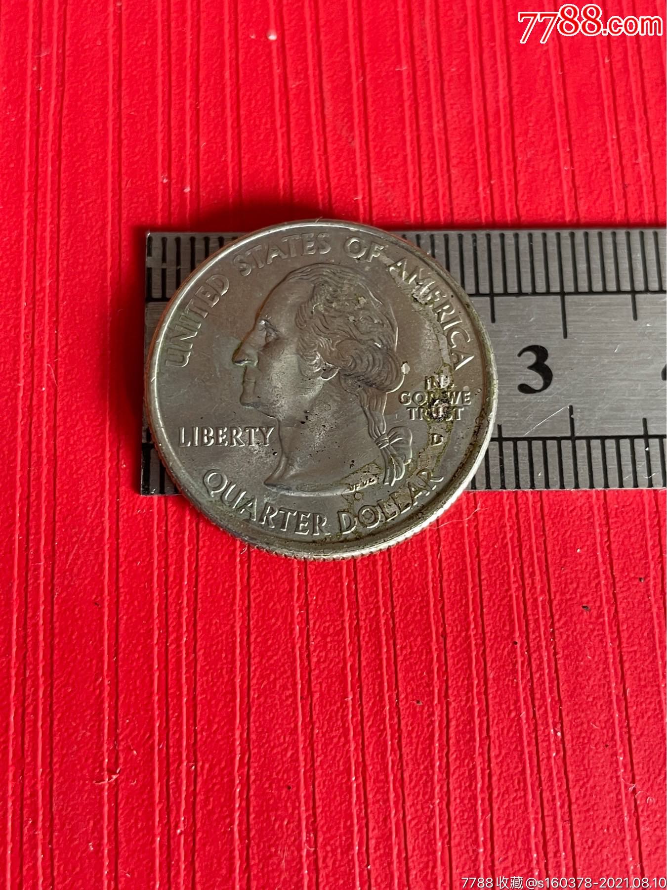 首页 零售 外国钱币 >> 美国硬币2000年州币新罕布什尔25分纪念币