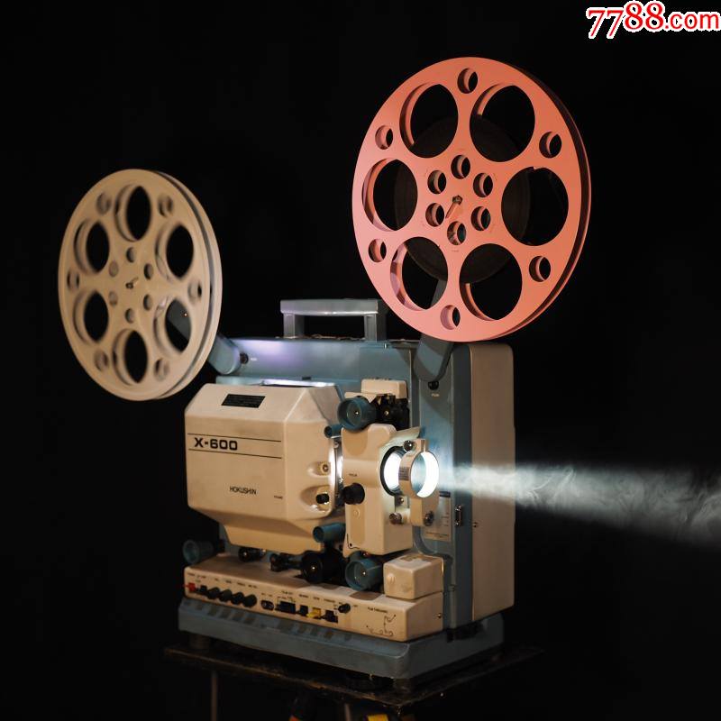 1987日本北辰houkshinx60016毫米mm胶片电影机放映机550