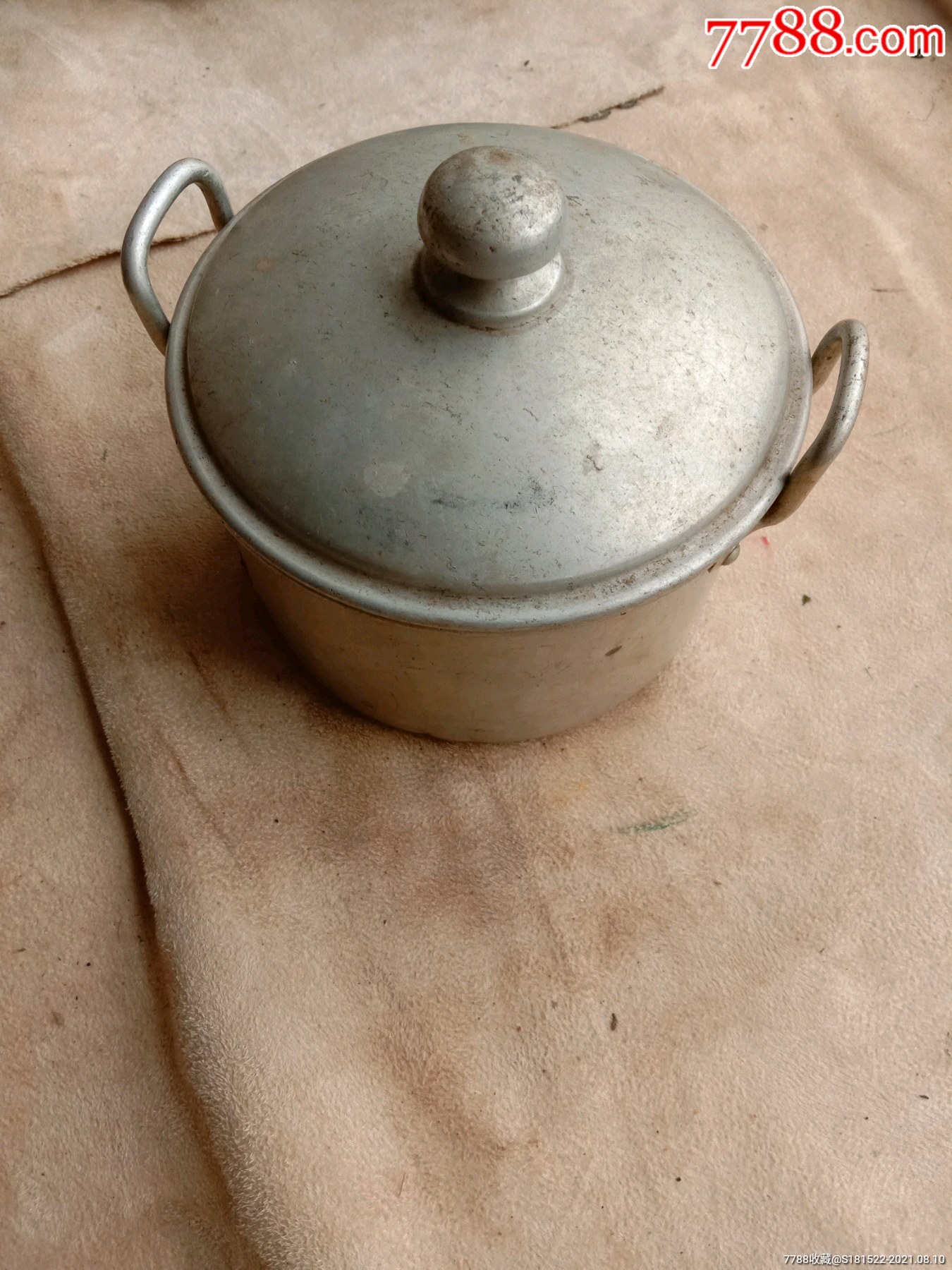 民国时期法国铝锅小铝锅收藏老物件收藏如图