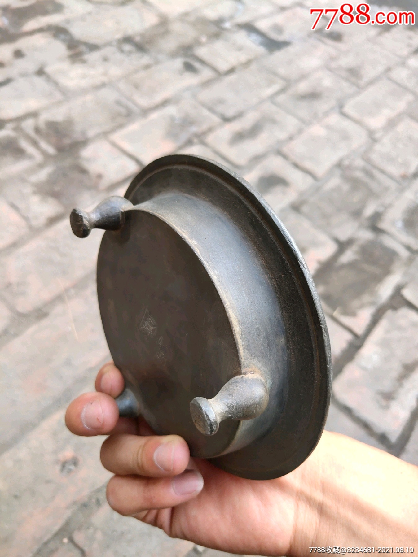 清代锡笔洗-锡壶/锡器-7788音像