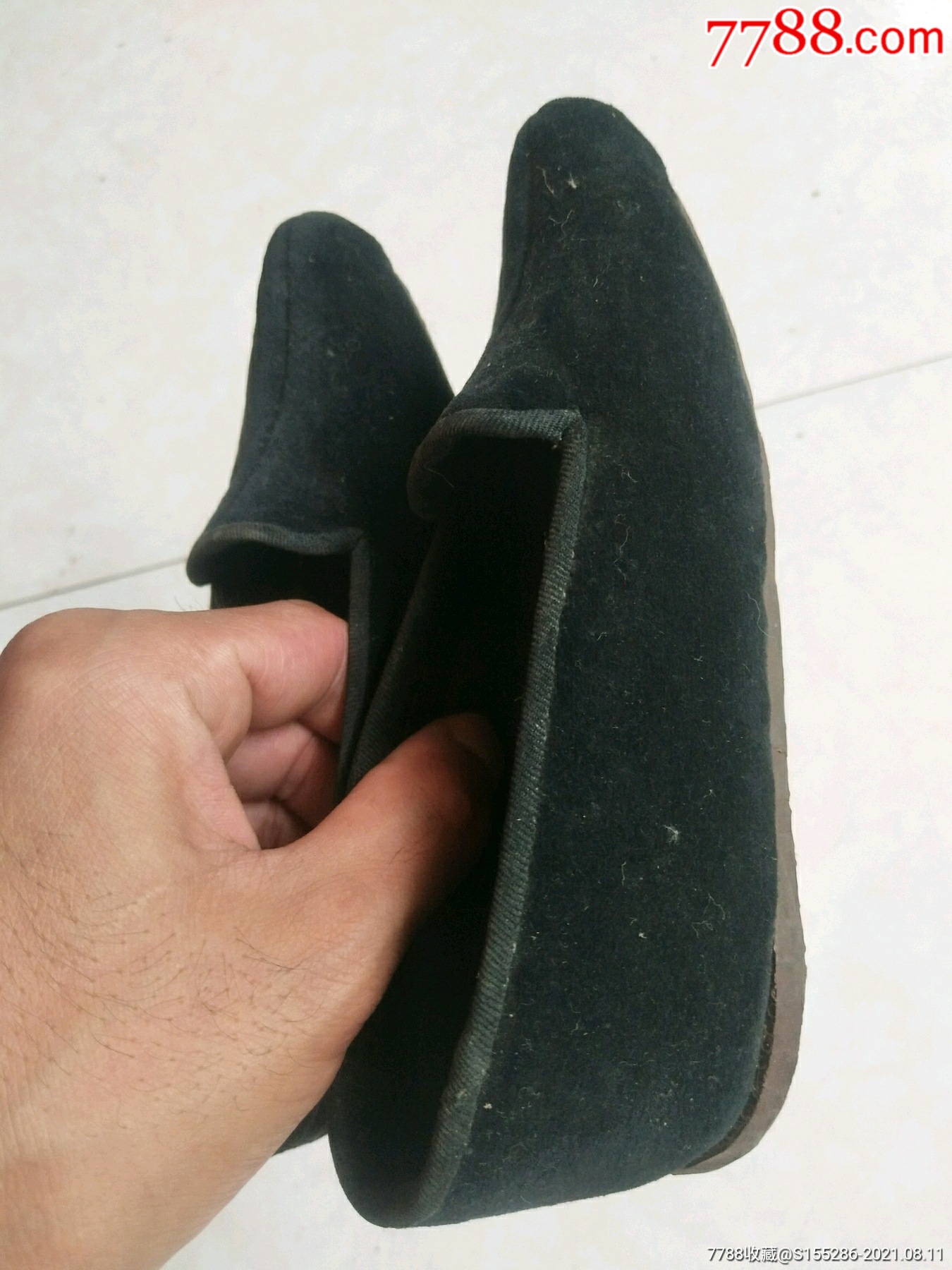 民俗老太太三寸金莲小脚鞋长18厘米全新未穿过包老包真